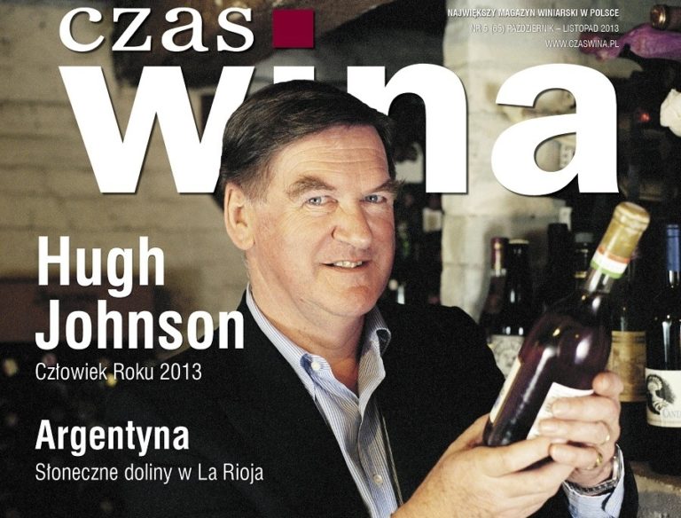 Hugh Johnson będzie degustował polskie wina