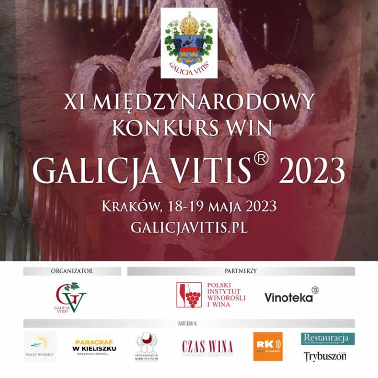XI Międzynarodowy Konkurs Win GALICJA VITIS – KRAKÓW 2023